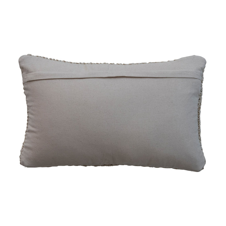 Let It Snow Knit Lumbar Pillow
