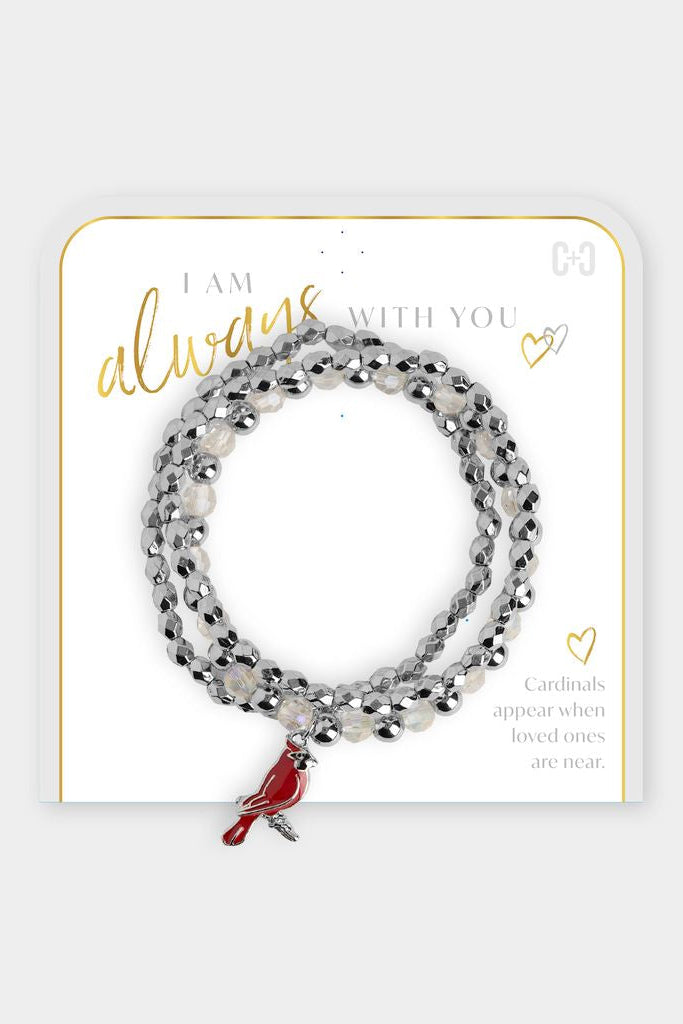 I am Always With You Bead Bracelet