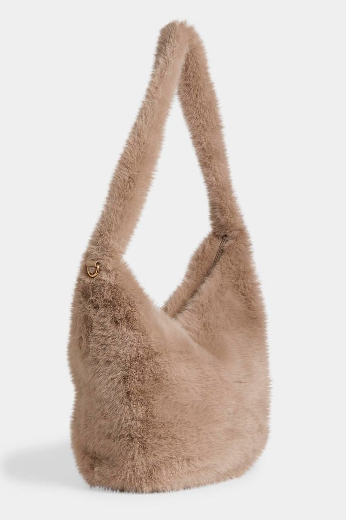 Corinna Faux Fur Shoulder Bag