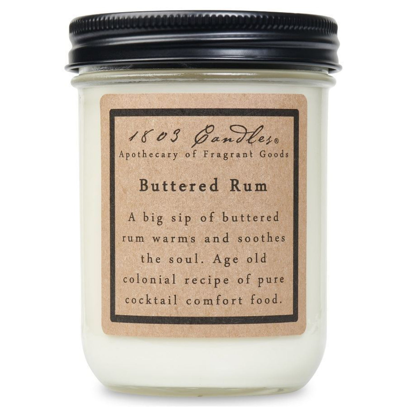 Buttered Rum Soy Candle