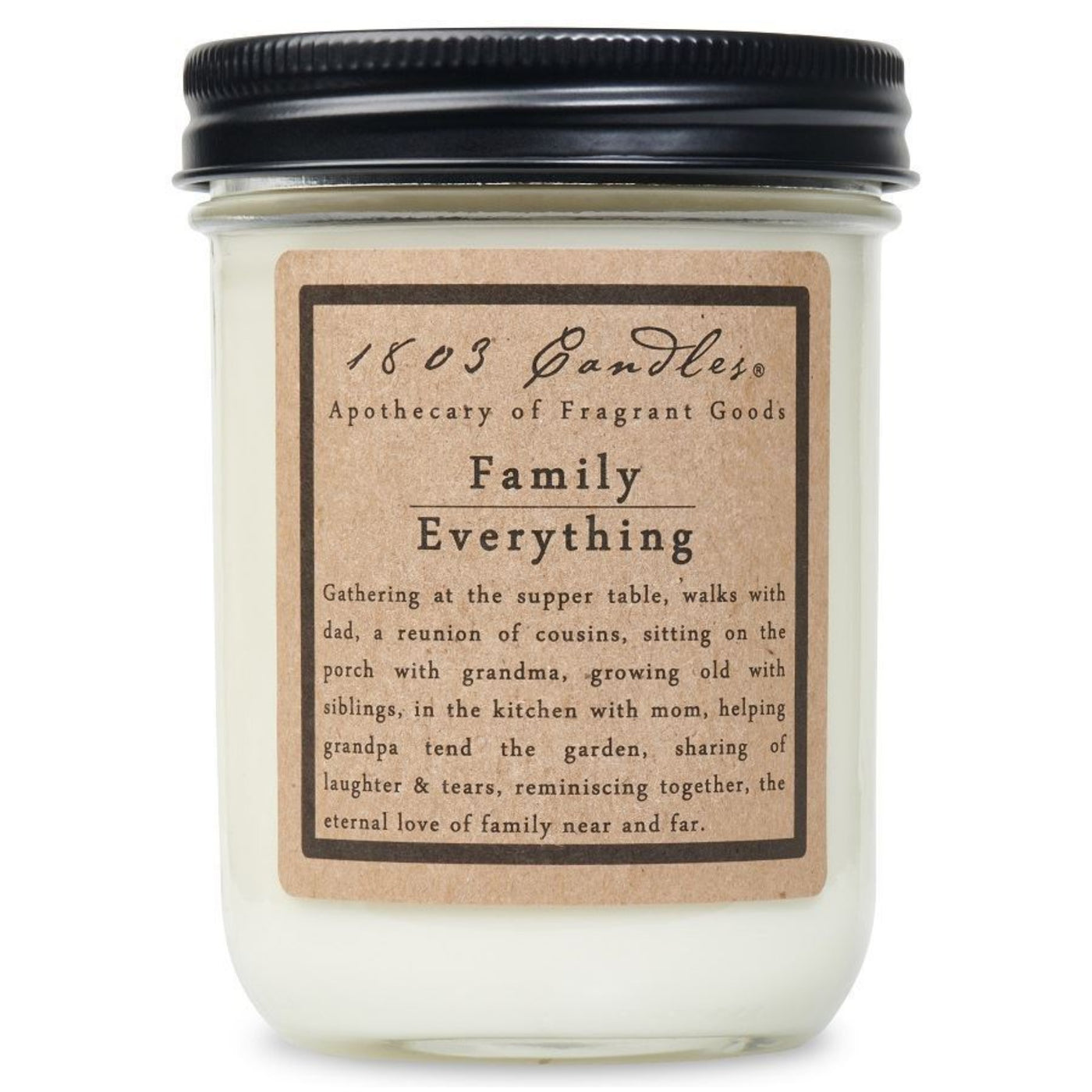 Family Over Everything Soy Candle