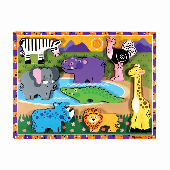 Safari Animals Chunky Puzzle