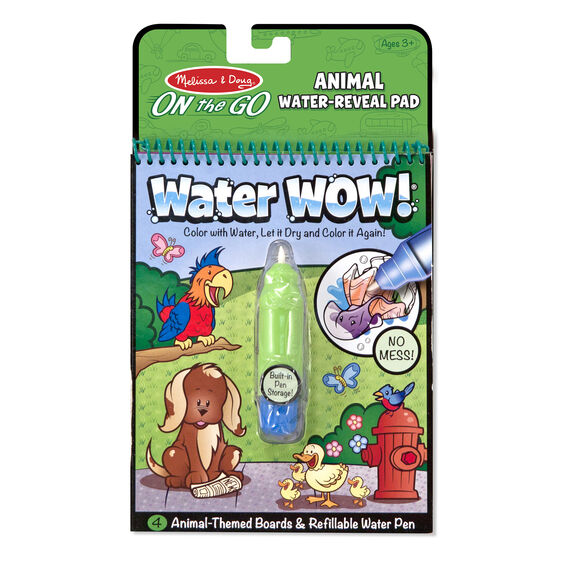 Animal Water Wow Painting Book