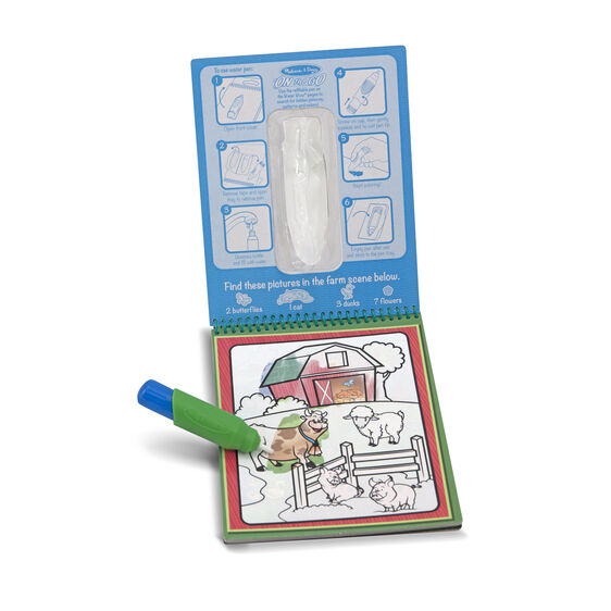 Animal Water Wow Painting Book