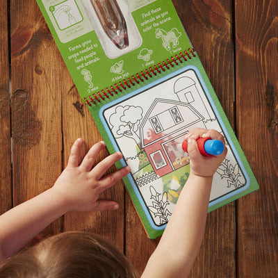 Farm Water Wow Painting Book