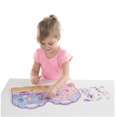 Mermaid Puffy Sticker Play Set