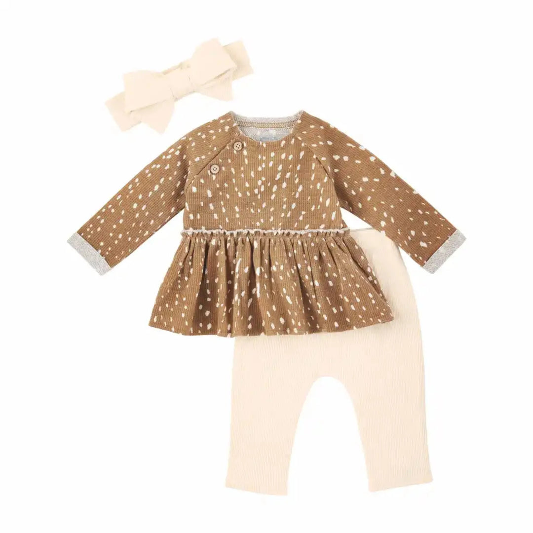 Fawn Infant Outfit Set