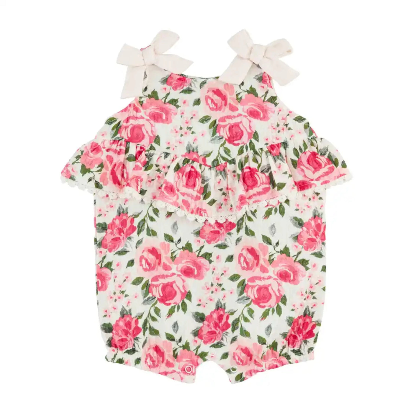 Blooming Roses Bow Romper