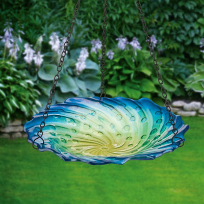 Spiral Dotted Hanging Bird Feeder