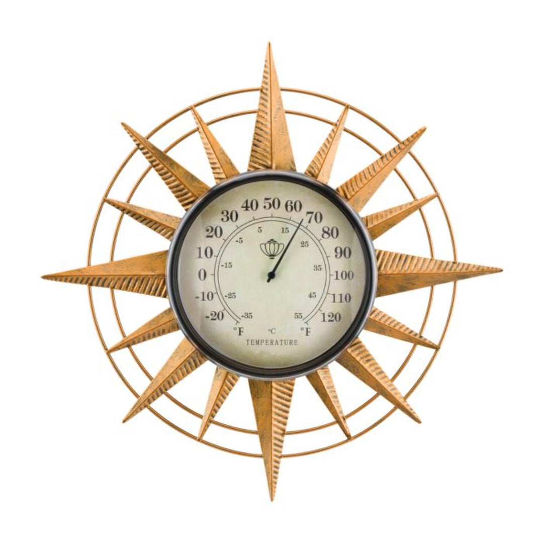 Compass Wall Thermometer
