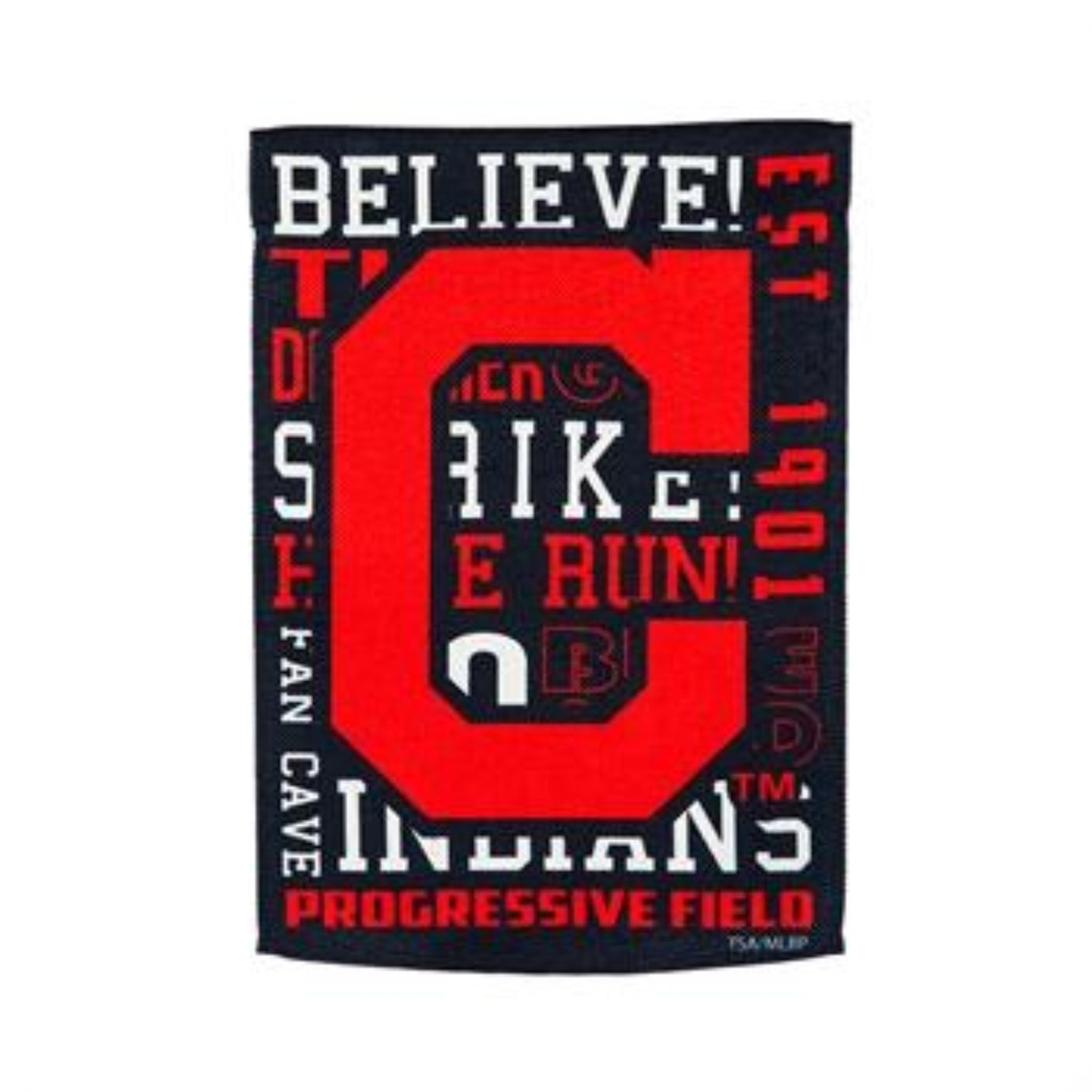 Cleveland Indians Fan Rules Standard Flag