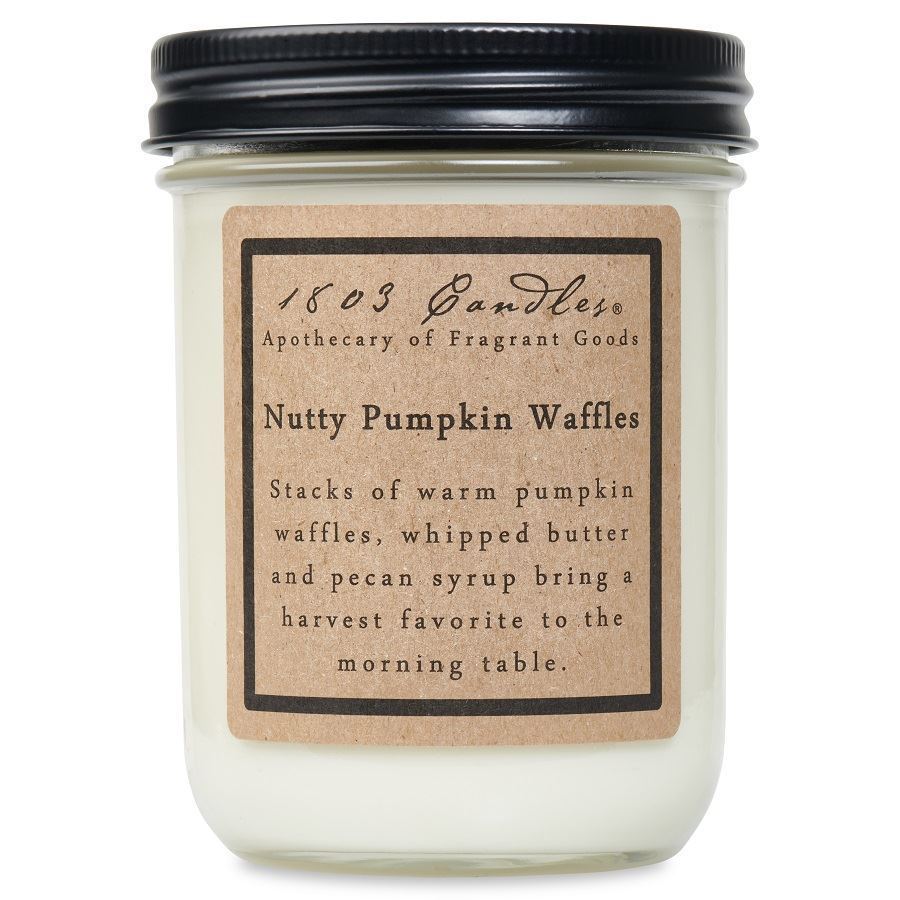Nutty Pumpkin Waffles Soy Candle
