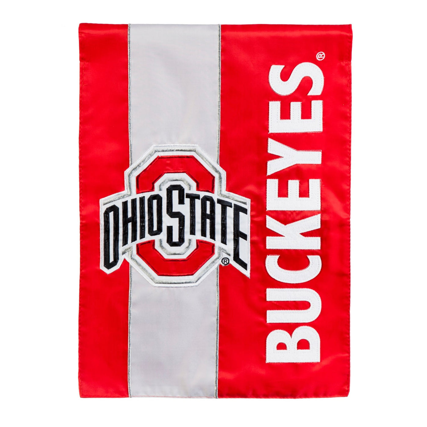 Ohio State University Embellished Garden Flag