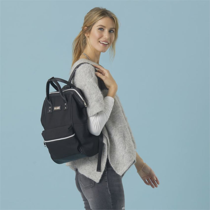 Ava Black Travel Backpack