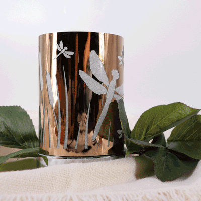 Rose Gold Meadow Fragrance Touch Lantern Warmer
