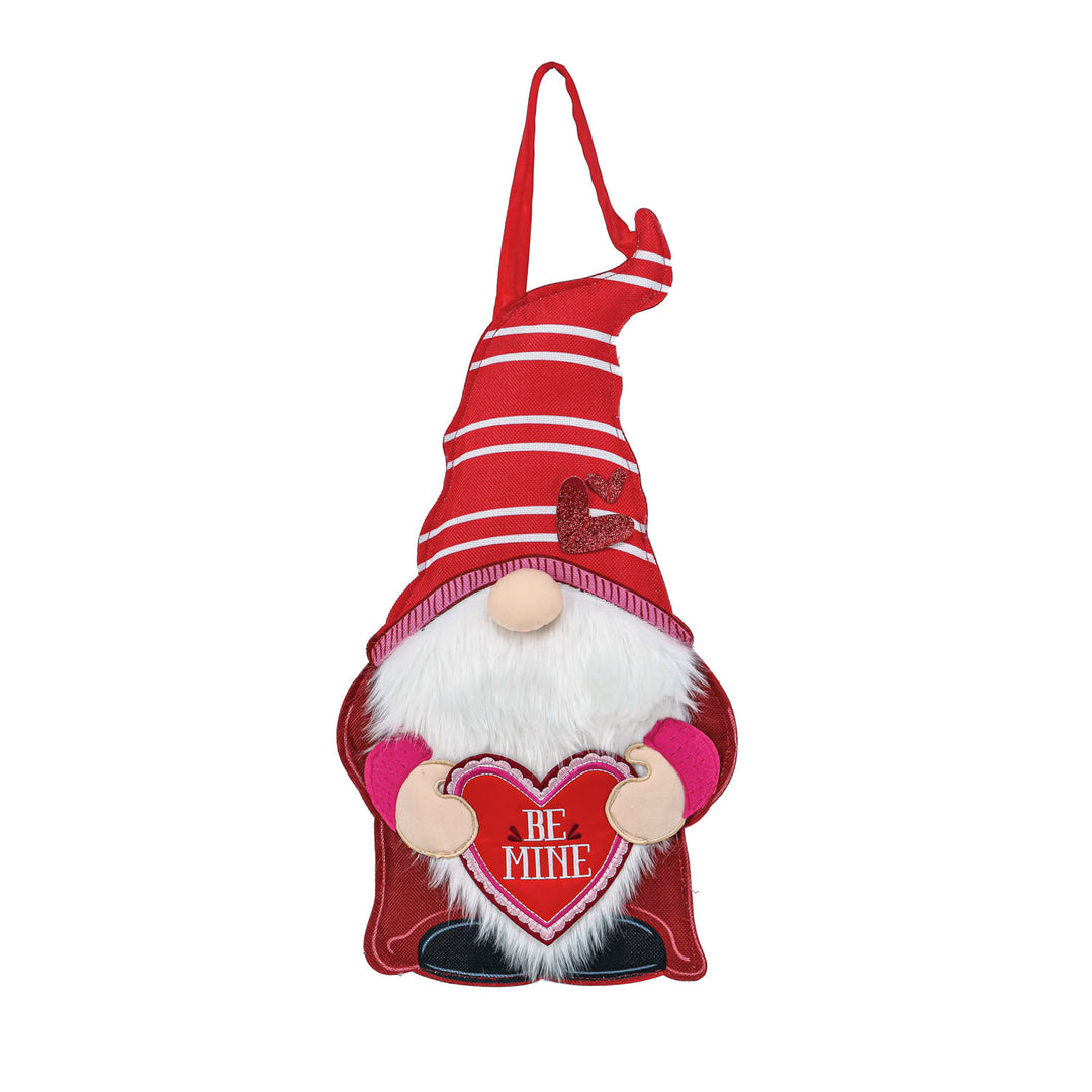 Be Mine Valentine's Gnome Door Hanger