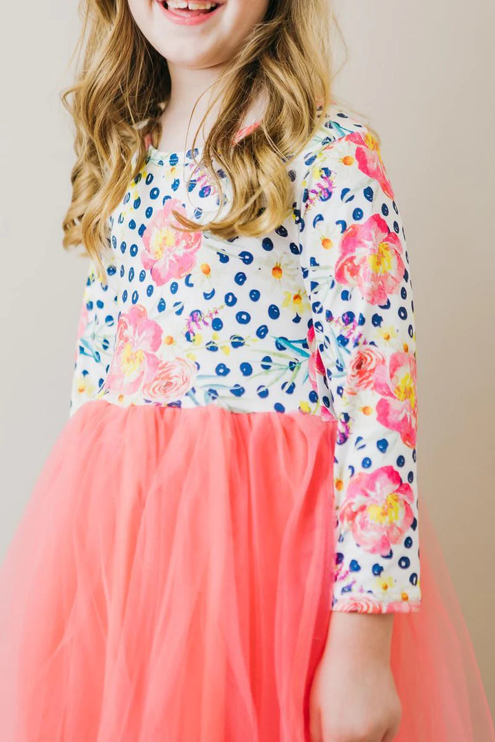 Pop Of Color Tutu Dress