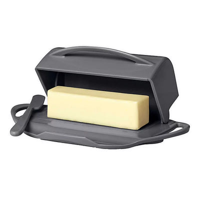 Flip Top Butter Dish & Spreader Set