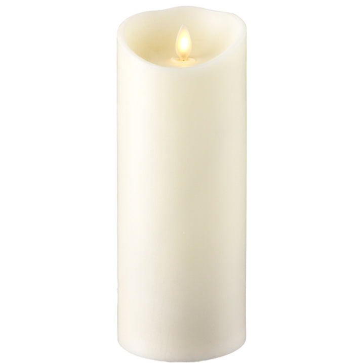 Ivory Push Flame Candle