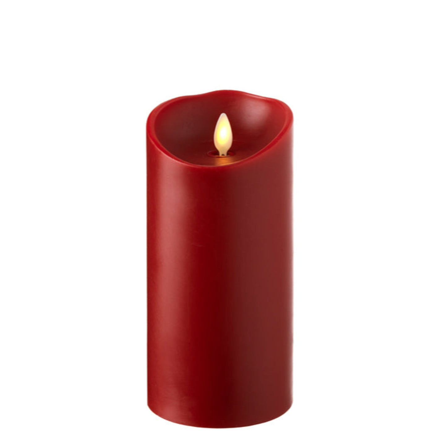 Red Push Flame Candle