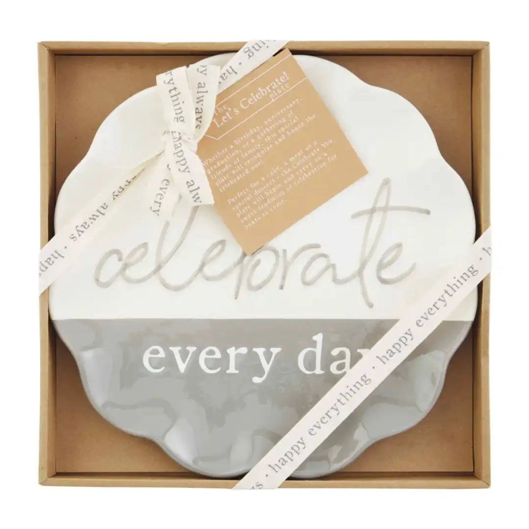 Celebrate Everyday Ruffle Plate