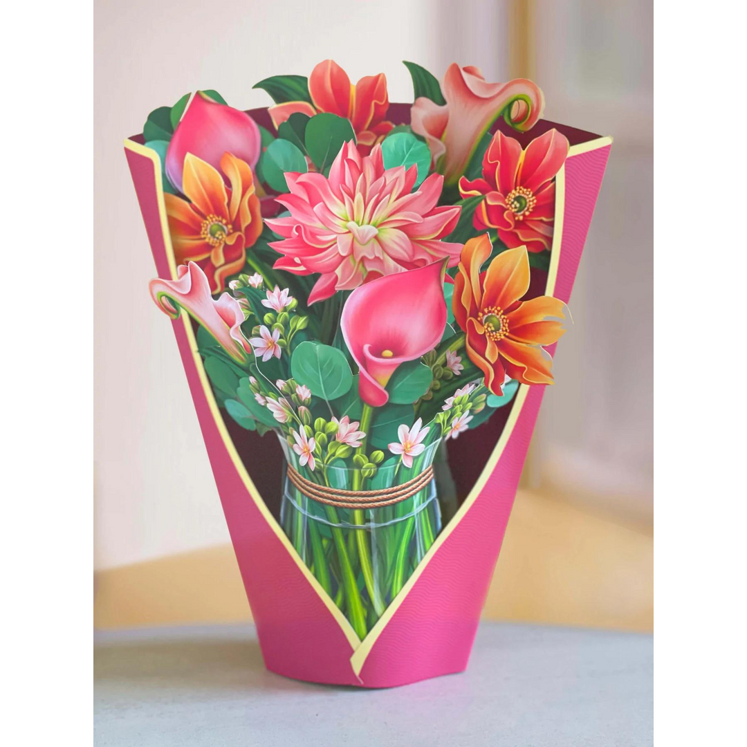 Dear Dahlia Pop-up Flower Bouquet
