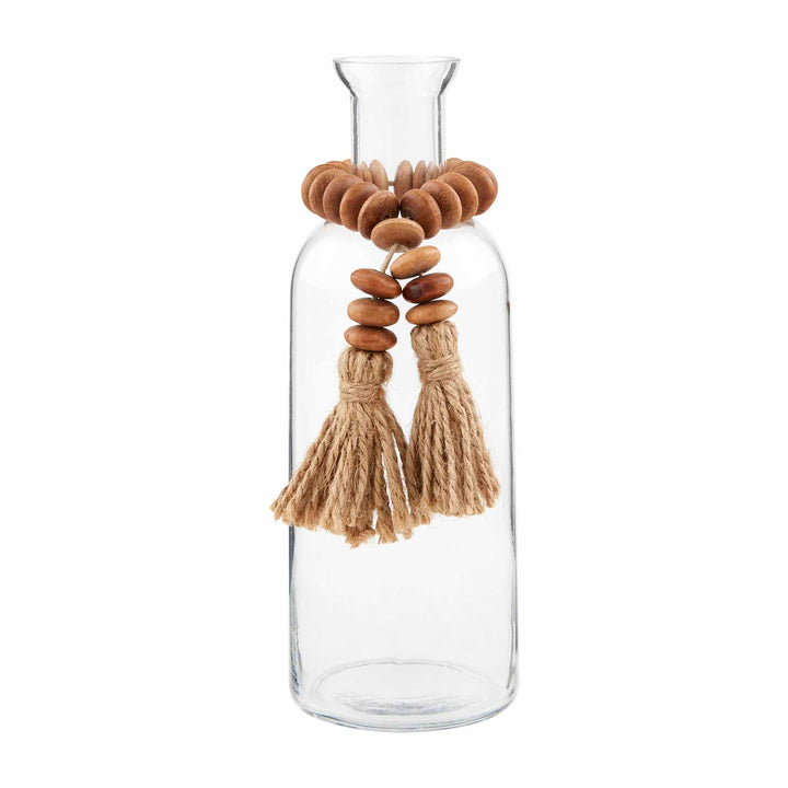 Beaded Tassel Vase