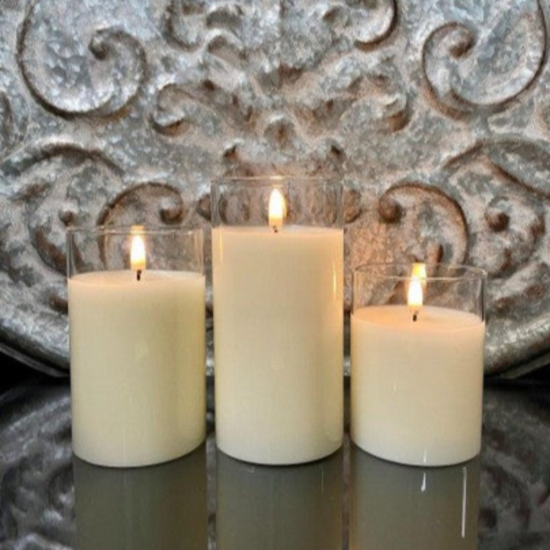 Simply Ivory Radiance Classic Trio Candle Set