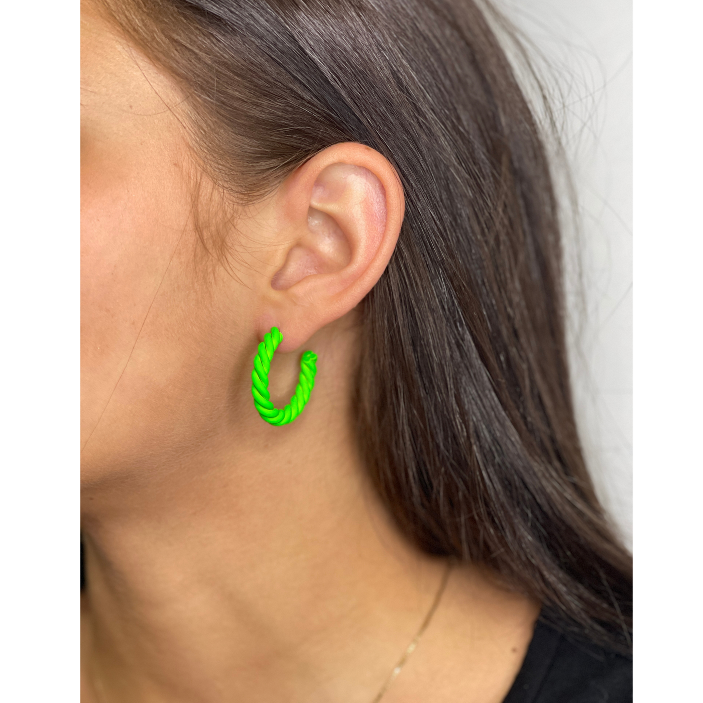 A Twist Of Color Earrings