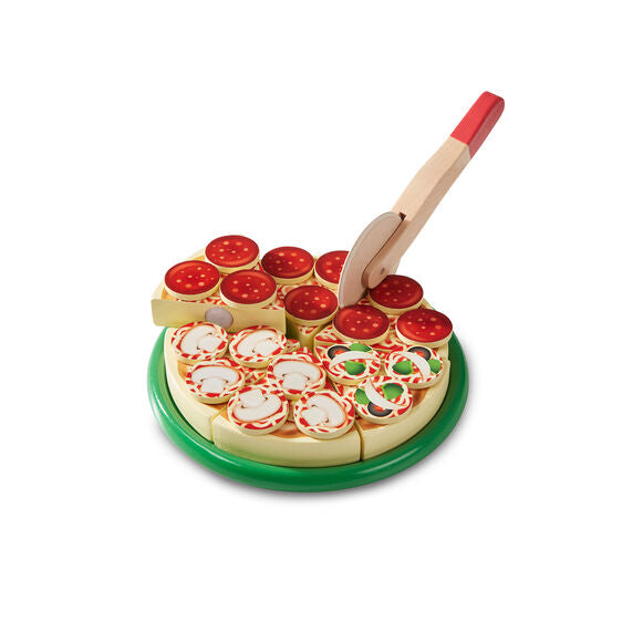 Pizza Party Wooden Play Food
