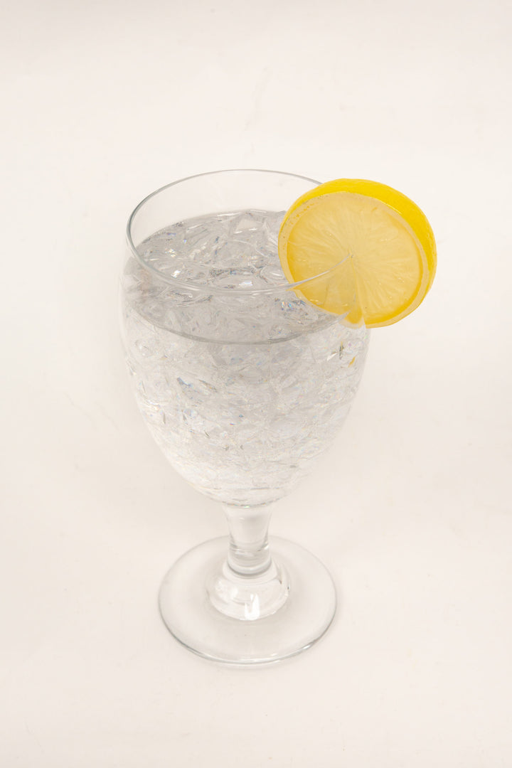 Faux Glass Of Ice Water