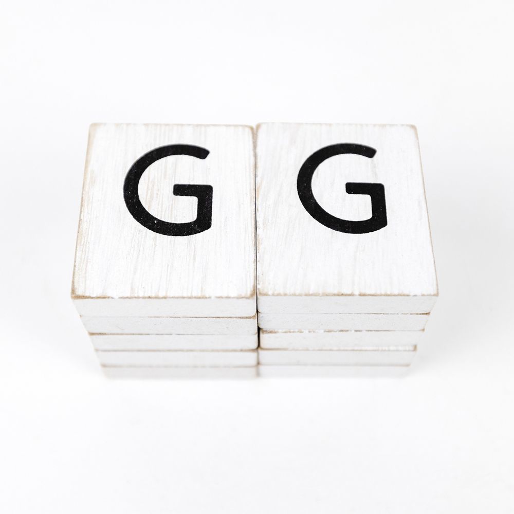 Wooden Scrabble Letter Tile