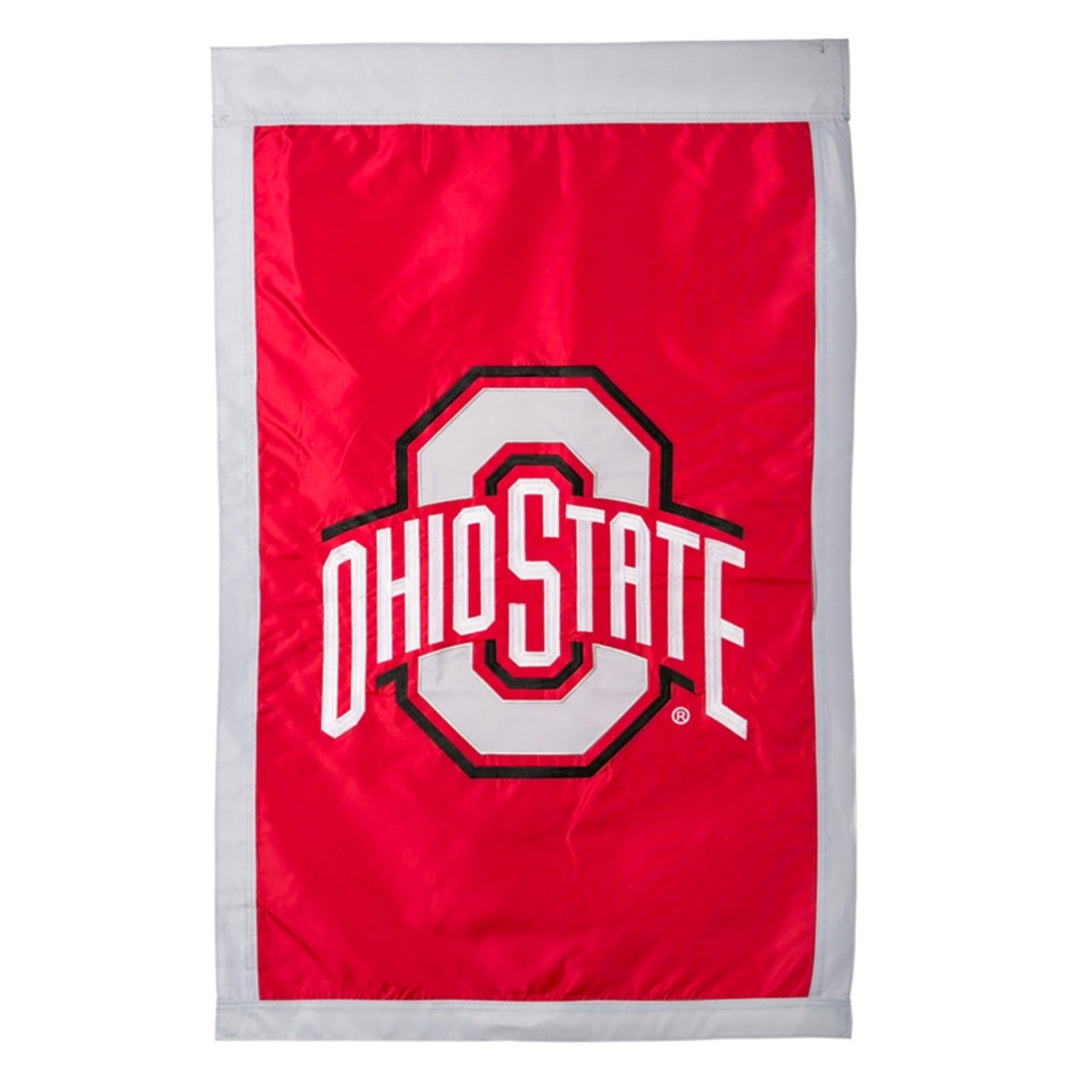 Ohio State Applique Standard Flag