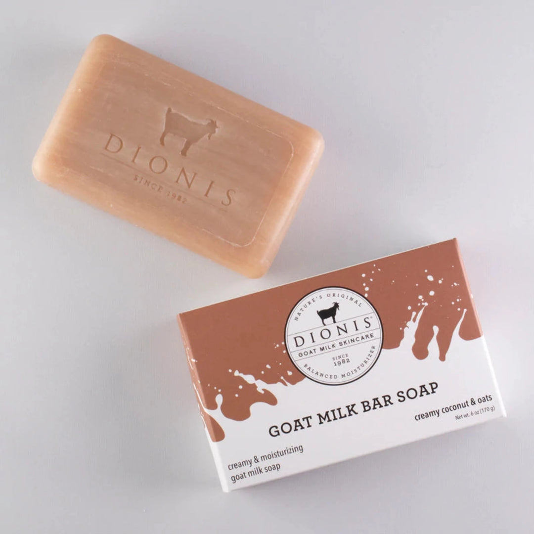 Creamy Coconut & Oats Goat Milk Bar Soap