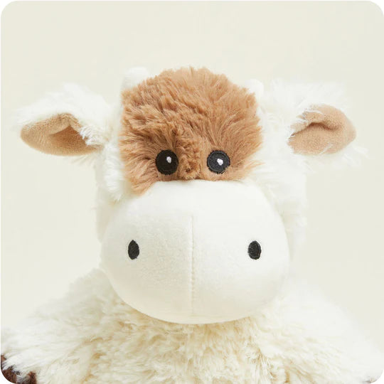 Warmies White & Brown Cow