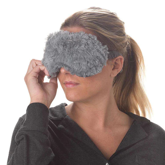 Gray Marshmallow Eye Mask