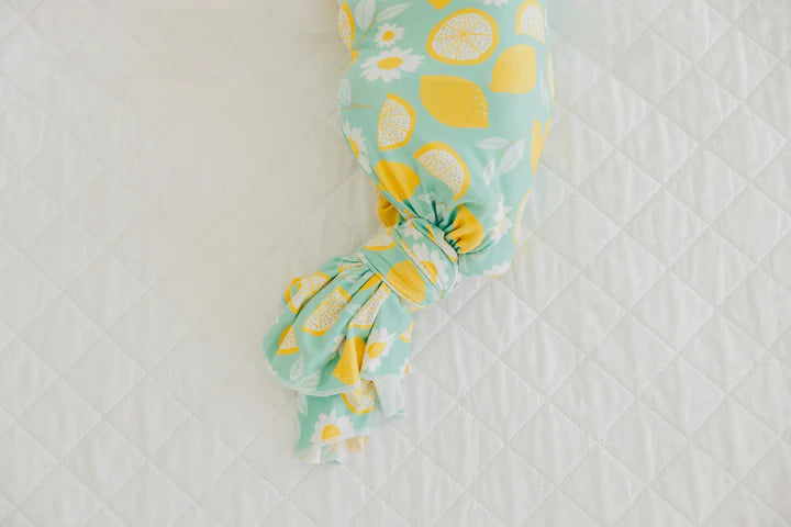Lemon Swaddle Blanket