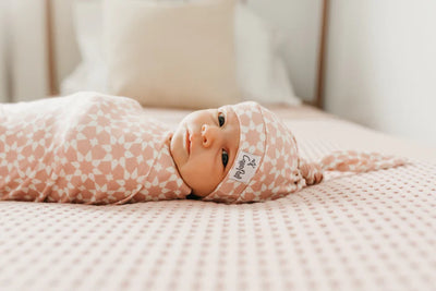 Star Top Knot Hat