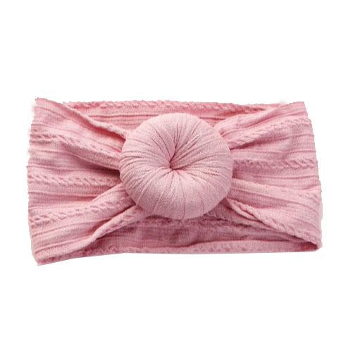 Cable Knit Donut Bun Headband