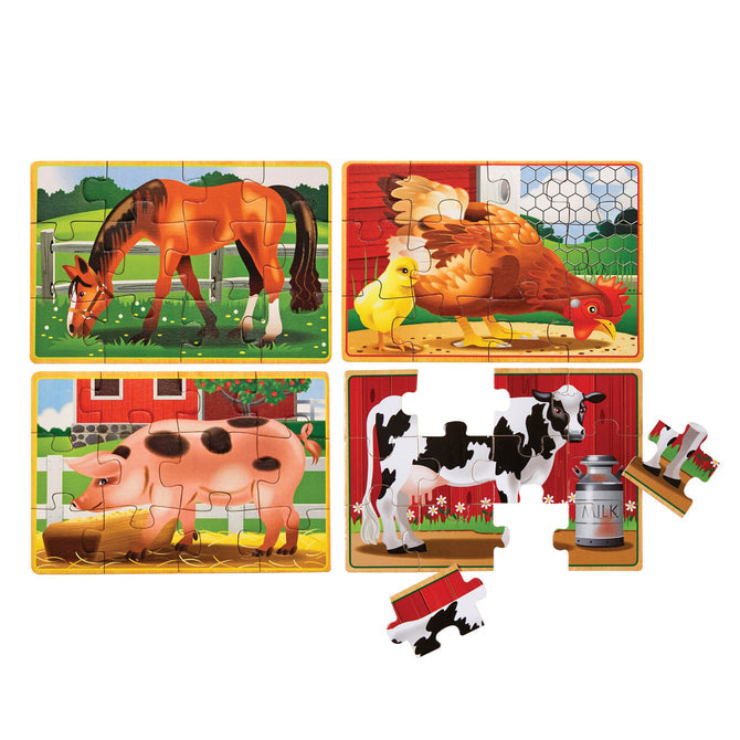 Boxed Farm Animal Puzzles