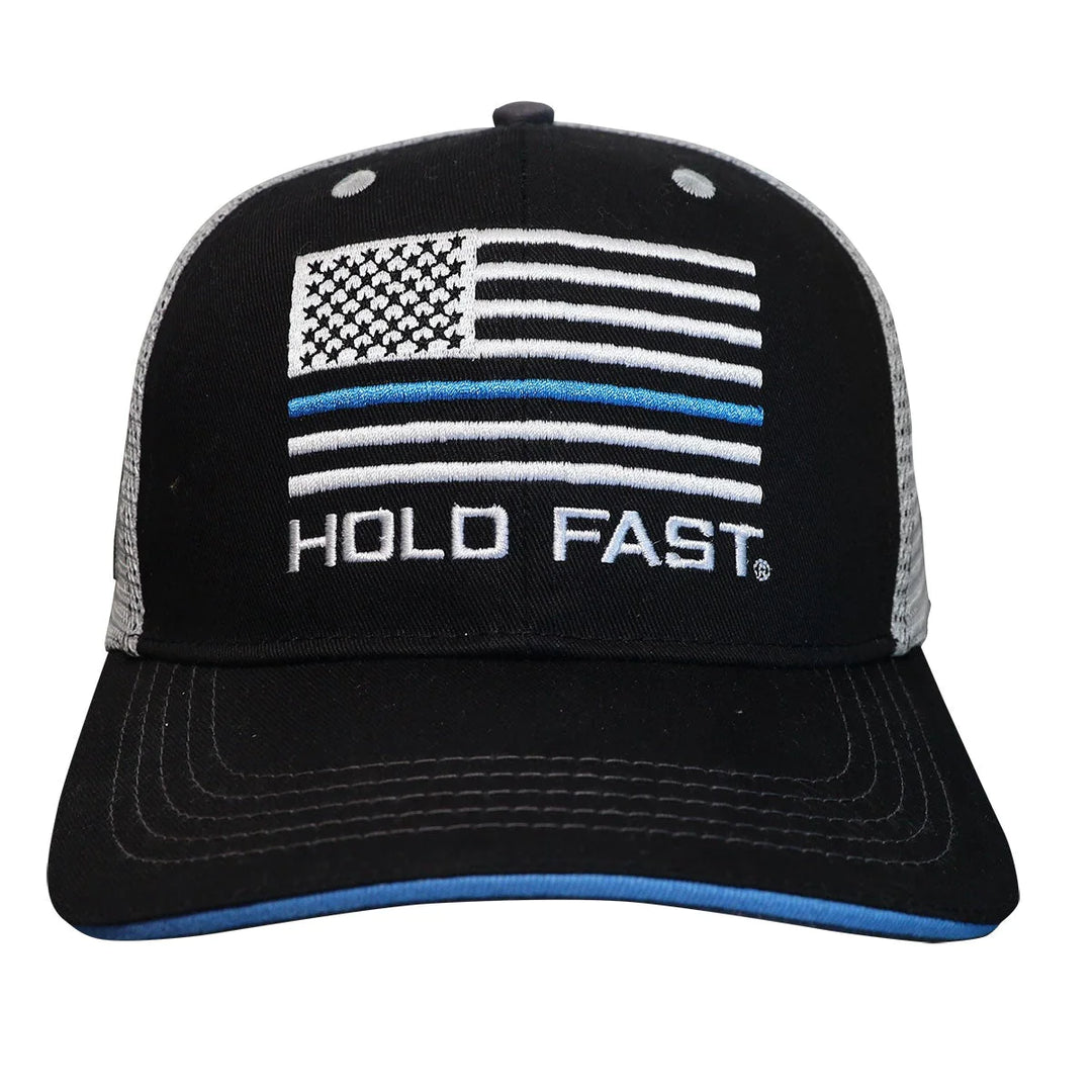 Hold Fast Police Flag Baseball Cap