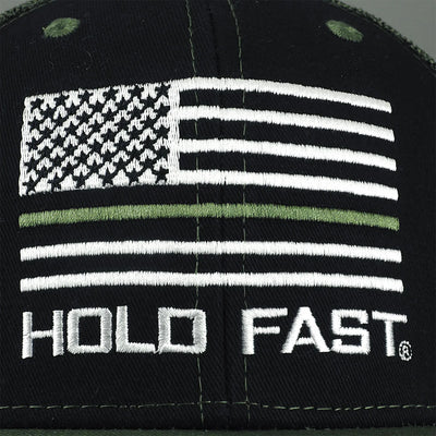 Hold Fast Military Flag Baseball Cap