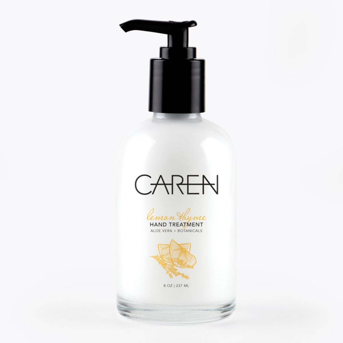 Caren - Lemon Thyme Hand Treatment Glass Bottle