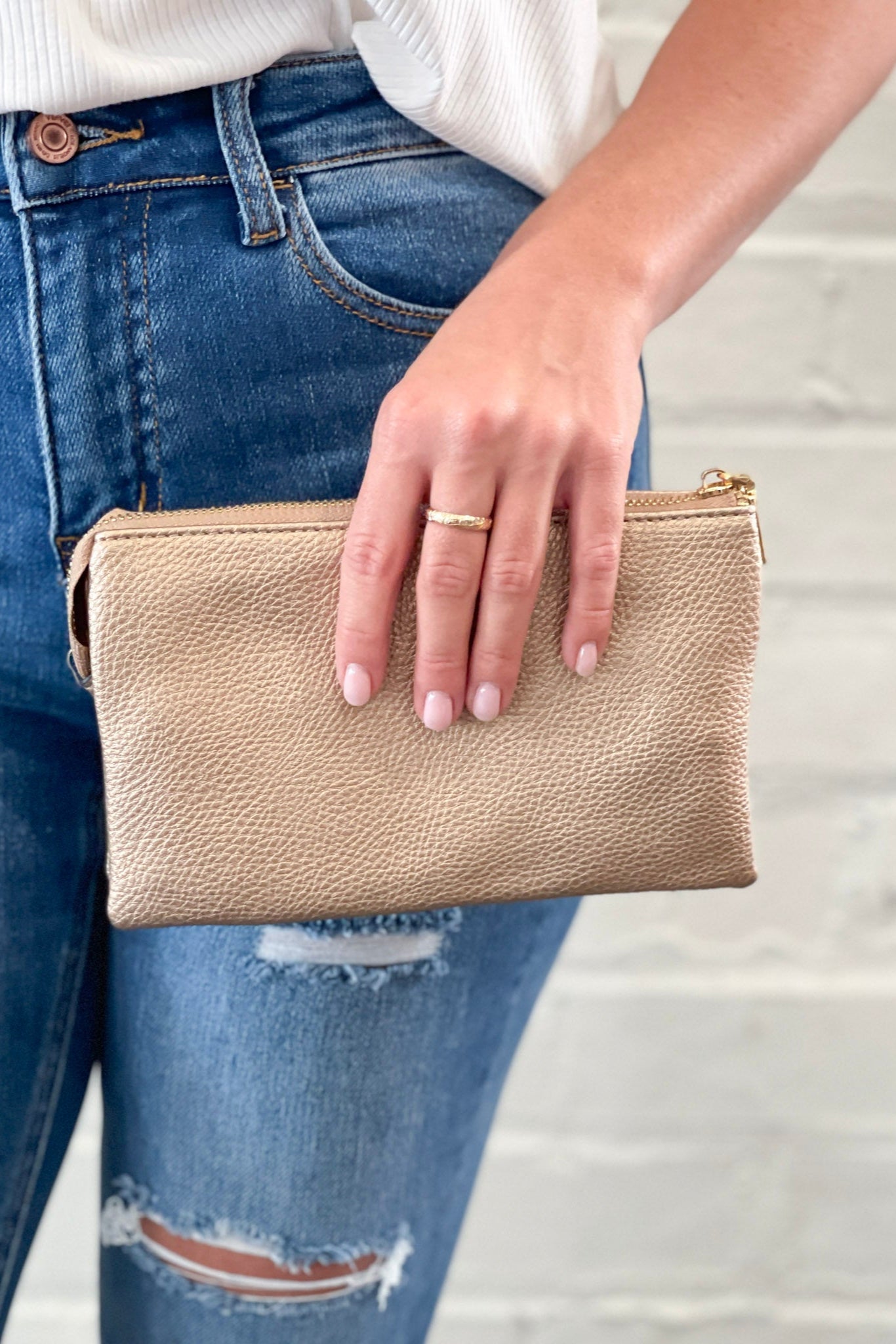 Jen & Co - Riley Crossbody Wristlet