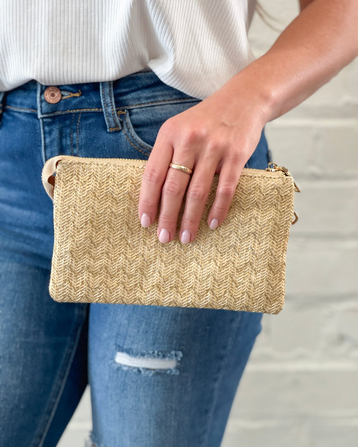 Jen & Co - Riley Crossbody Wristlet