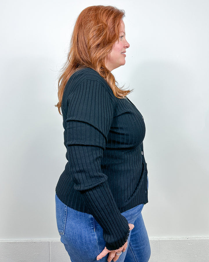 Double Booked Cardigan Curvy