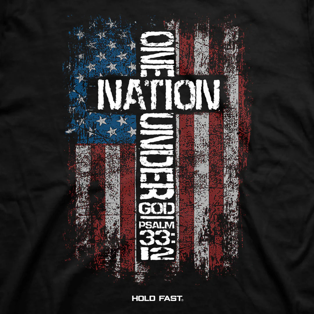 Hold Fast One Nation Under God Men's Tee