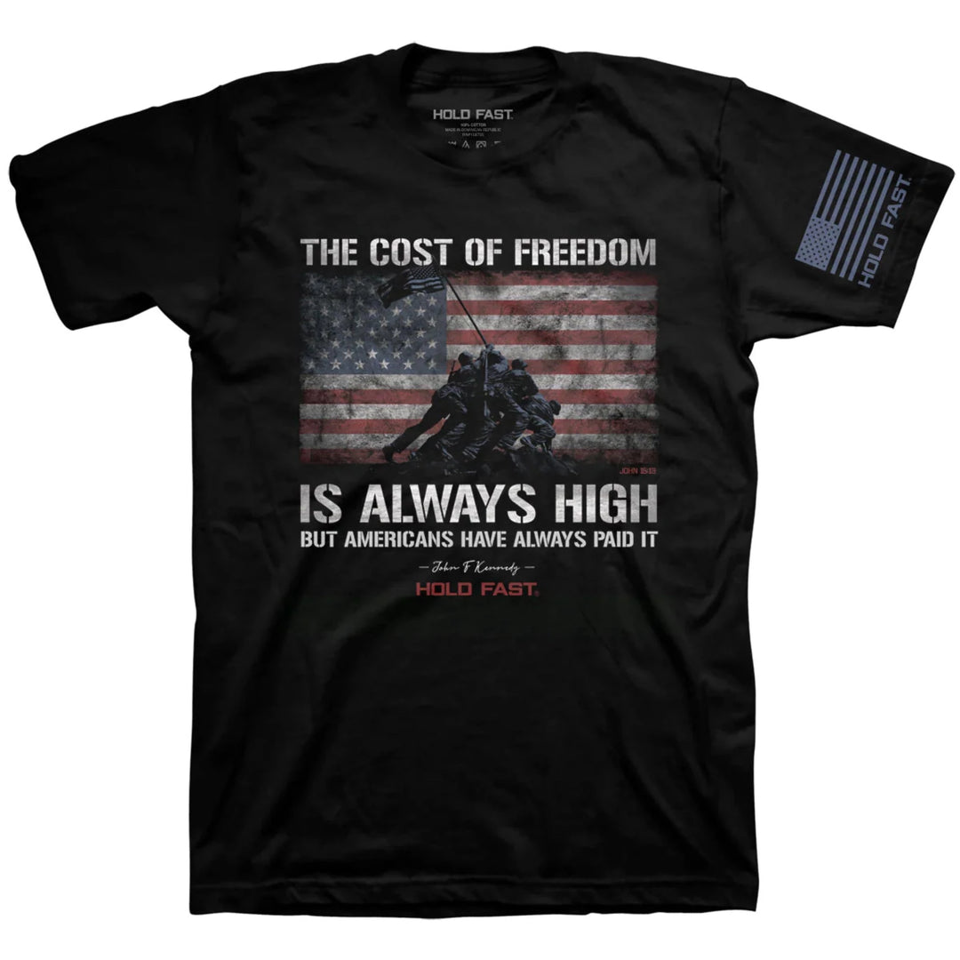 Hold Fast Cost Of Freedom Men's Tee