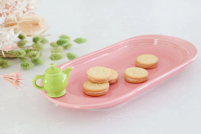 Nora Fleming - Fiesta Bread Tray & Teapot Mini Set
