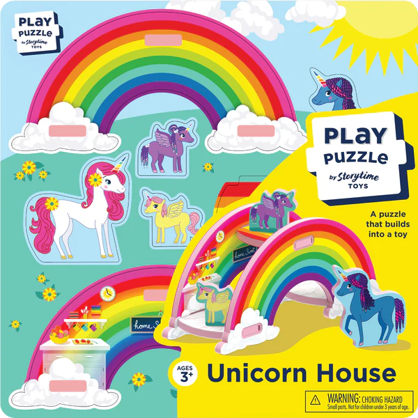 Unicorn Rainbow Play Puzzle